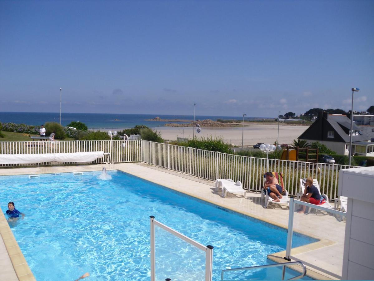 Trévou-Tréguignec Maison 6 Pers Belle Vue Mer Piscine, Plage A 40 M מראה חיצוני תמונה