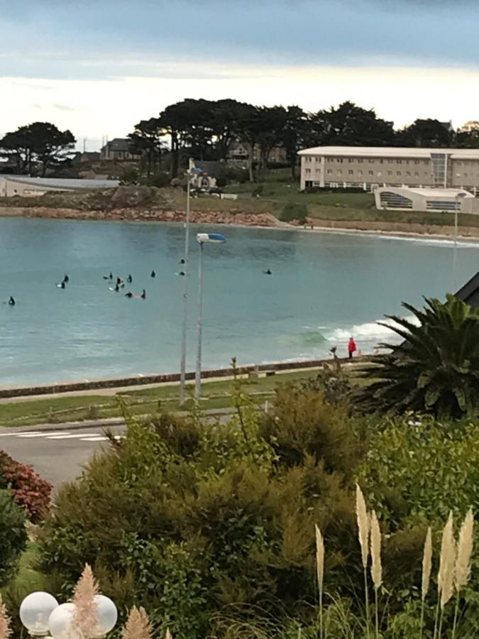 Trévou-Tréguignec Maison 6 Pers Belle Vue Mer Piscine, Plage A 40 M מראה חיצוני תמונה