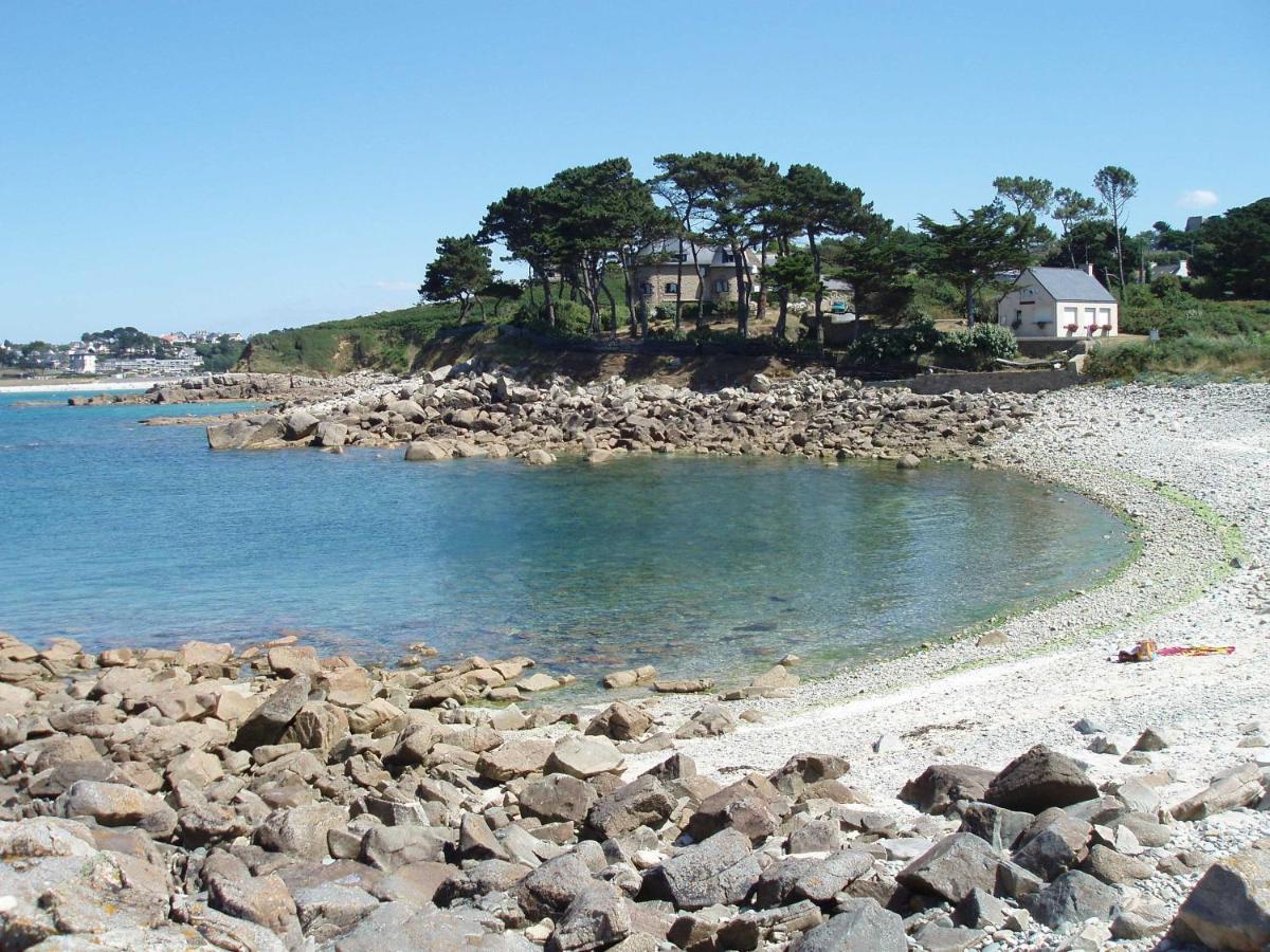 Trévou-Tréguignec Maison 6 Pers Belle Vue Mer Piscine, Plage A 40 M מראה חיצוני תמונה
