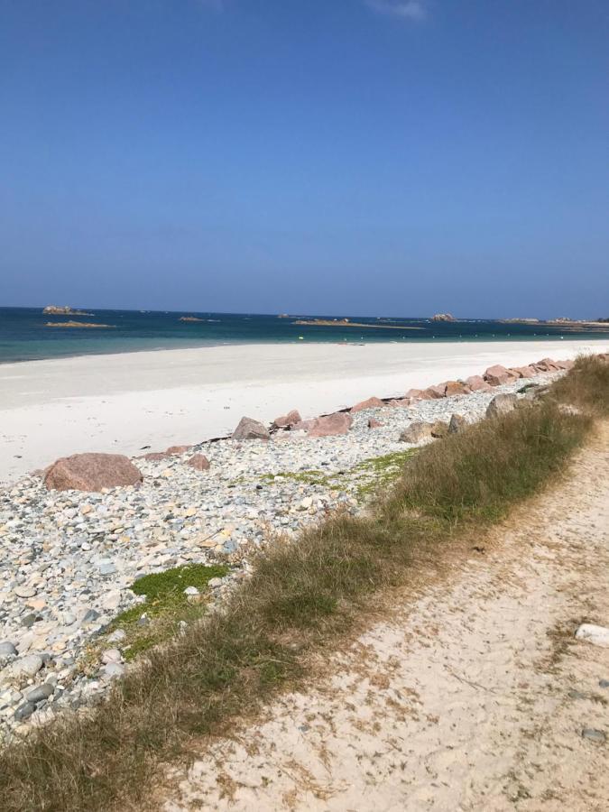 Trévou-Tréguignec Maison 6 Pers Belle Vue Mer Piscine, Plage A 40 M מראה חיצוני תמונה